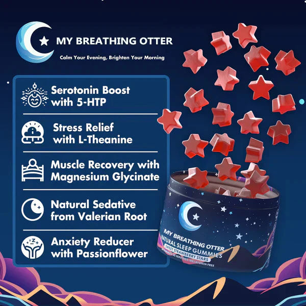 Natural Sleep Gummies – Botanical Blend for Evening Relaxation