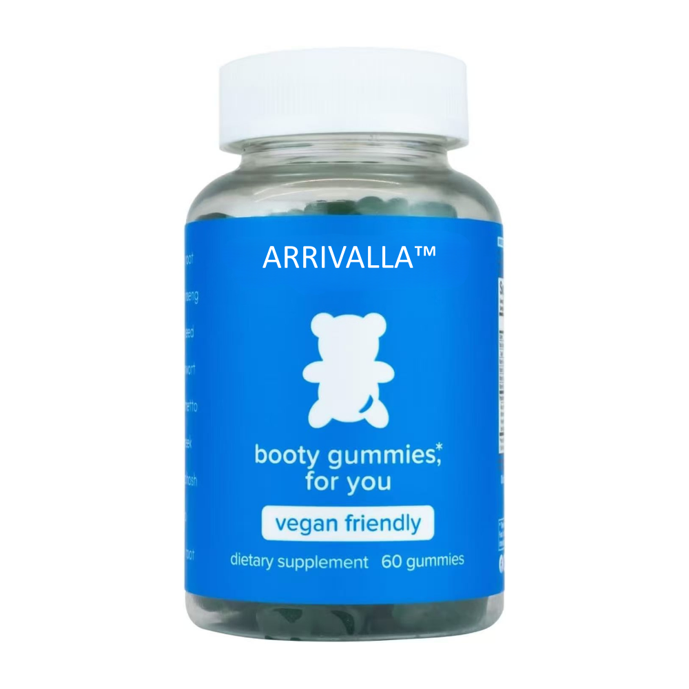 Arrivalla™ Top & Peach Support Combo Pack Gummies for Women | 9 Herbal Extracts Including Fenugreek, Maca & Fennel | Essential Vitamins | Berry Flavor | 2-Pack (120 Gummies)