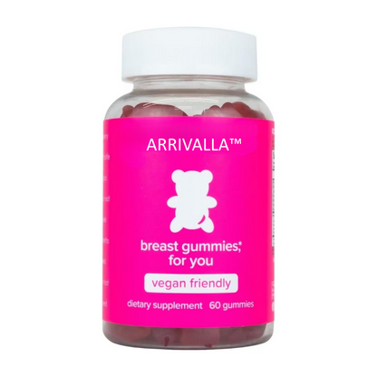Arrivalla™ Top & Peach Support Combo Pack Gummies for Women | 9 Herbal Extracts Including Fenugreek, Maca & Fennel | Essential Vitamins | Berry Flavor | 2-Pack (120 Gummies)