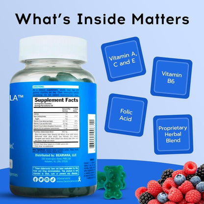 Arrivalla™ Top & Peach Support Combo Pack Gummies for Women | 9 Herbal Extracts Including Fenugreek, Maca & Fennel | Essential Vitamins | Berry Flavor | 2-Pack (120 Gummies)